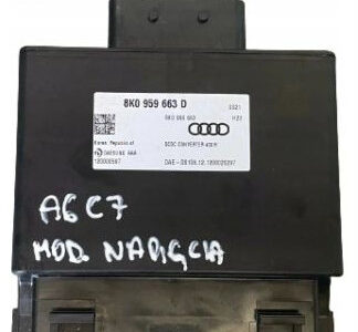Audi A6 C7 Jednostka sterująca otwieraniem pokrywy bagażnika 8K0959663D