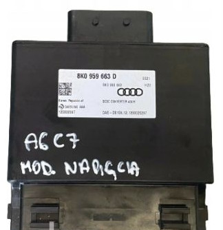 Audi A6 C7 Jednostka sterująca otwieraniem pokrywy bagażnika 8K0959663D