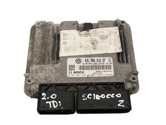 Volkswagen Scirocco Komputer / Sterownik ECU silnika 0281017367