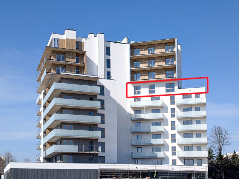 3 pokoje, duży taras, parking, Czechów Północny