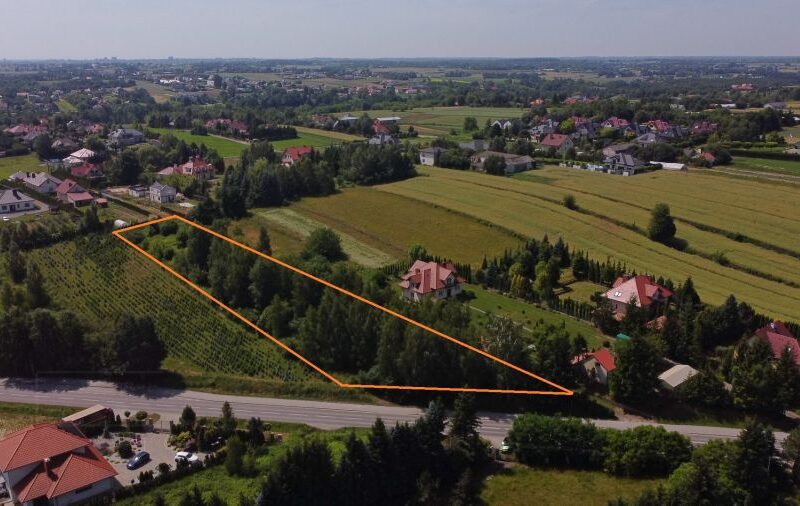 Działka ze starodrzewem -Jakubowice Kon.Lubelska