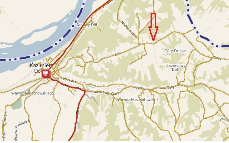 Kazimierz Dln-działka budowlana 2km od Rynku
