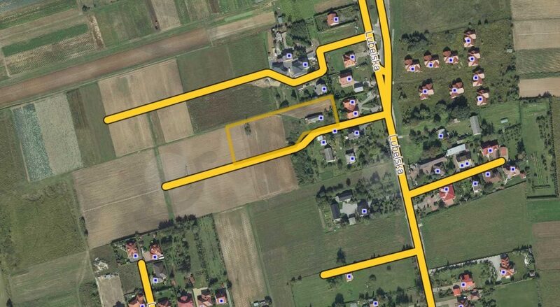 Jakubowice Kon. Lubelska - tereny MR i MN do 2 ha