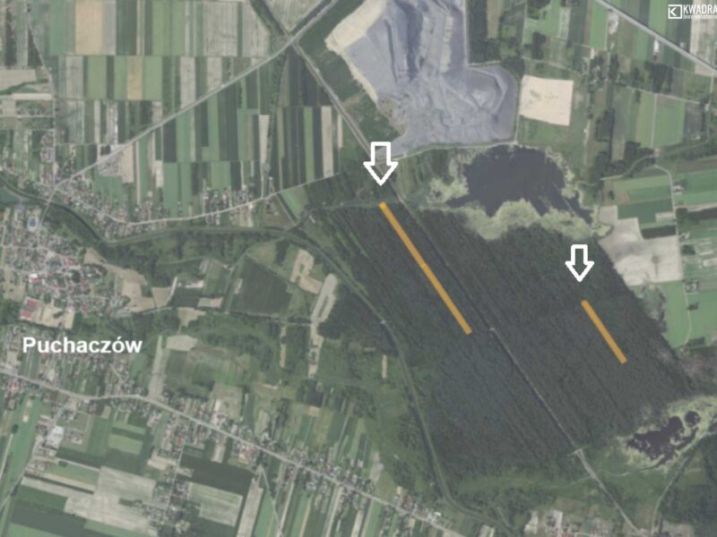 Puchaczów - działka na sprzedaż