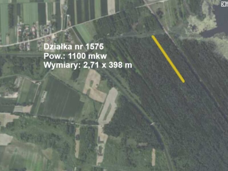 Puchaczów - działka na sprzedaż