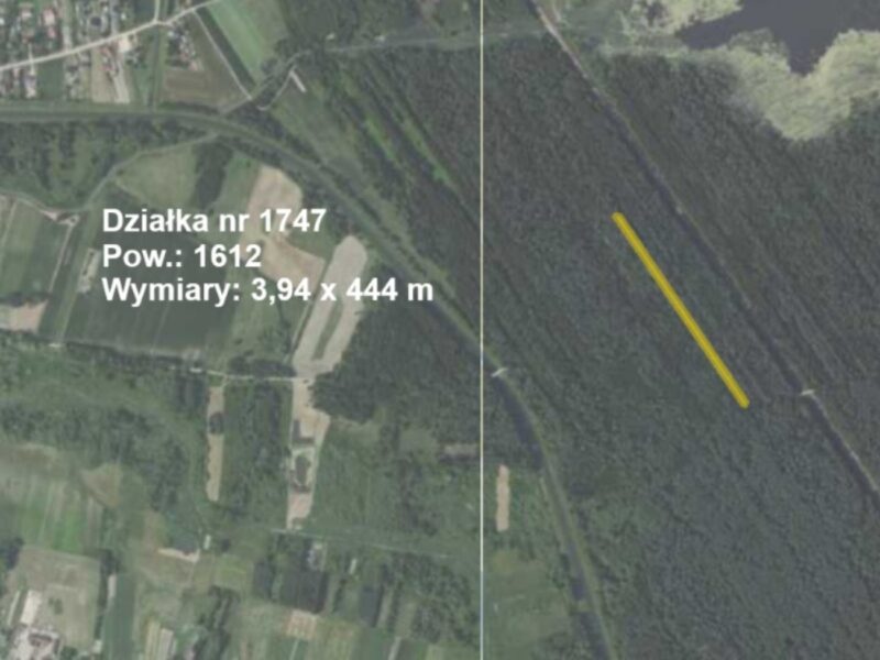 Puchaczów - działka na sprzedaż
