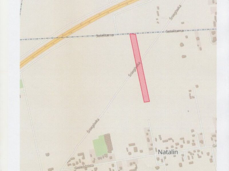 Natalin - działka na sprzedaż