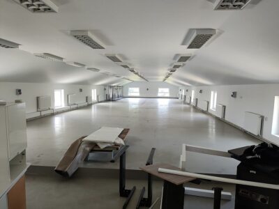 Powierzchnia open space o wysokim standardzie