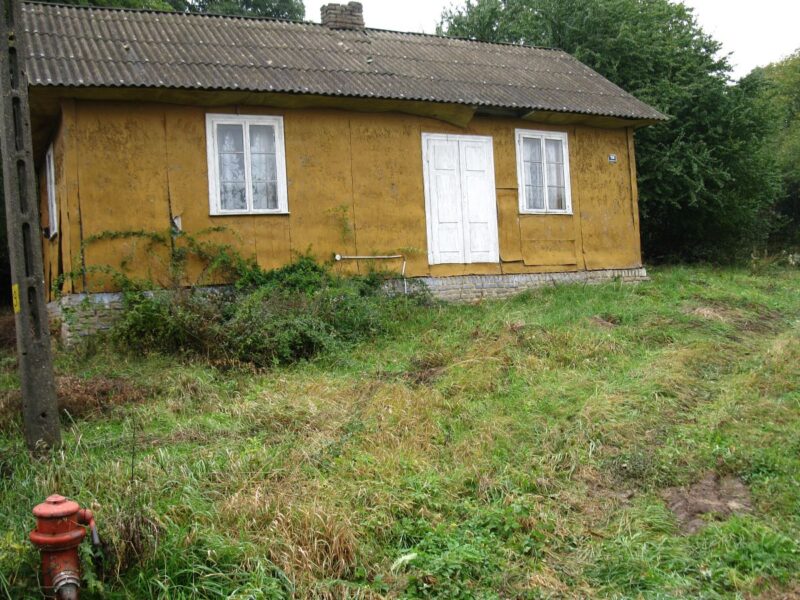 Działka siedliskowa z domem i lasem Anielpol