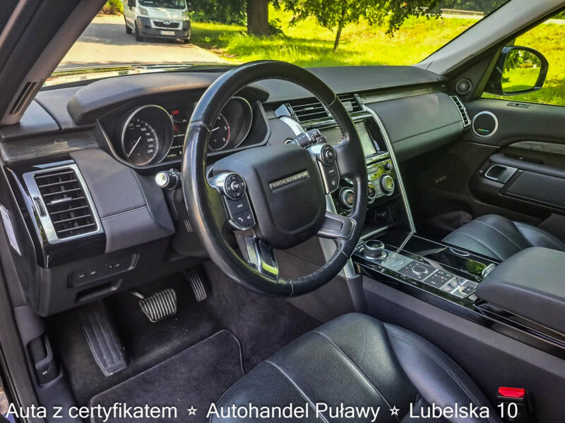 Land Rover Discovery V 2.0 TD4 HSE Luxury ⭐V 2.0 TD4 HSE Luxury⭐Diesel⭐2017⭐142445 tys. przebieg⭐180 KM KM⭐Navi⭐Certyfikat⭐Klima⭐Sprowadzony⭐4X4