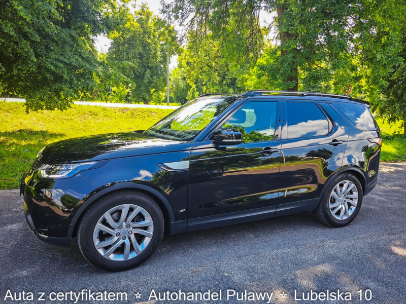 Land Rover Discovery V 2.0 TD4 HSE Luxury ⭐V 2.0 TD4 HSE Luxury⭐Diesel⭐2017⭐142445 tys. przebieg⭐180 KM KM⭐Navi⭐Certyfikat⭐Klima⭐Sprowadzony⭐4X4