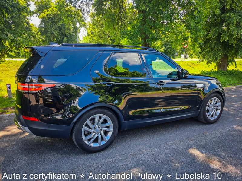 Land Rover Discovery V 2.0 TD4 HSE Luxury ⭐V 2.0 TD4 HSE Luxury⭐Diesel⭐2017⭐142445 tys. przebieg⭐180 KM KM⭐Navi⭐Certyfikat⭐Klima⭐Sprowadzony⭐4X4