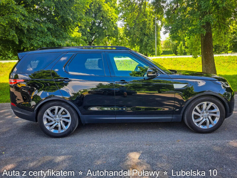 Land Rover Discovery V 2.0 TD4 HSE Luxury ⭐V 2.0 TD4 HSE Luxury⭐Diesel⭐2017⭐142445 tys. przebieg⭐180 KM KM⭐Navi⭐Certyfikat⭐Klima⭐Sprowadzony⭐4X4