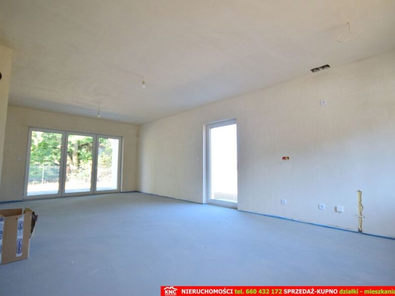 Nowiutki dom (X.2024) stan deweloperski blisko Lna