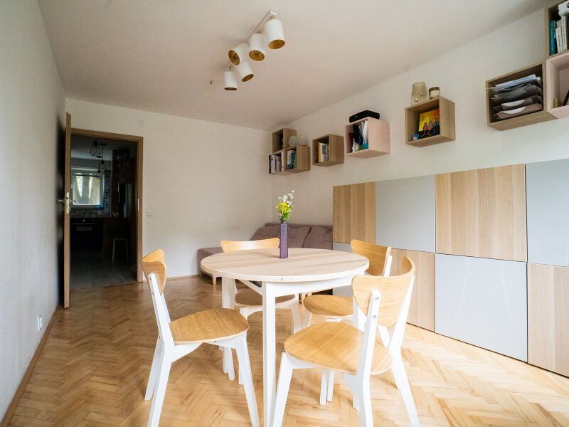 3 pokoje, Kalinowszczyzna, po remoncie.