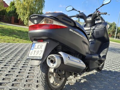 SUZUKI BURGMAN 125 2008ROK