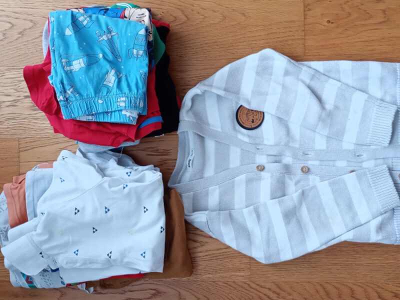 Paczka ubrań dla chłopca rozmiar 104 -110 cm ponad 20 sztuk