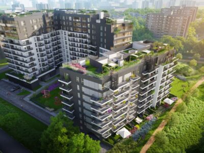 4-pokojowy apartament z tarasem na dachu
