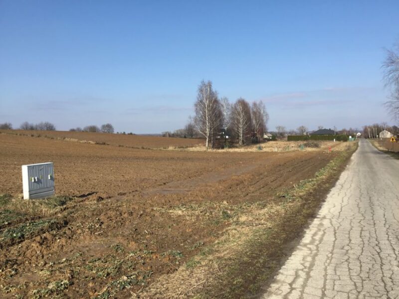 Działka na wzniesieniu 5 km od Nałęczowa
