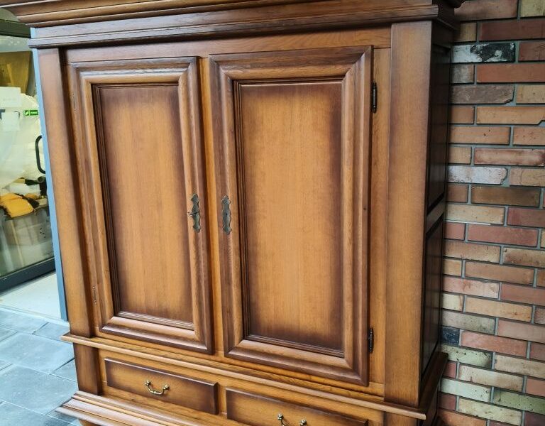 Aktówka dębowa / szafa / bieliźniarka / Meble holenderskie