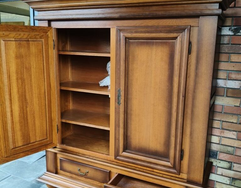 Aktówka dębowa / szafa / bieliźniarka / Meble holenderskie