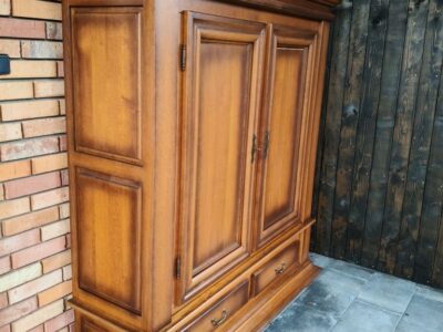 Aktówka dębowa / szafa / bieliźniarka / Meble holenderskie