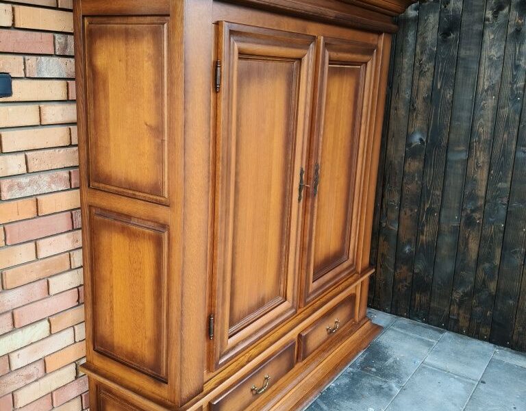 Aktówka dębowa / szafa / bieliźniarka / Meble holenderskie