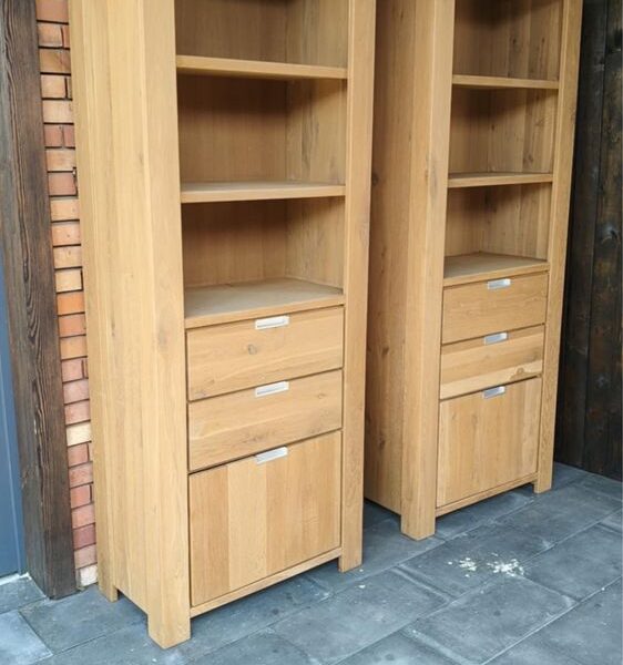 Biblioteka dębowa / meble holenderskie