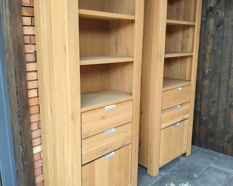 Biblioteka dębowa / meble holenderskie