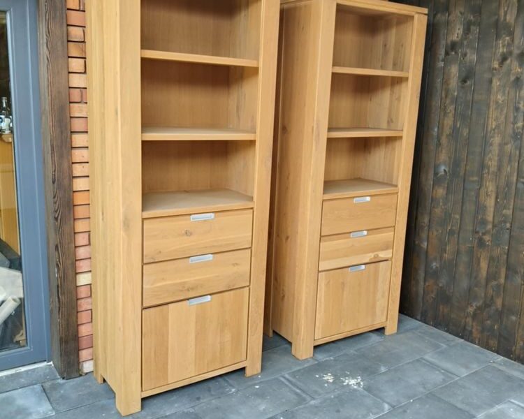 Biblioteka dębowa / meble holenderskie