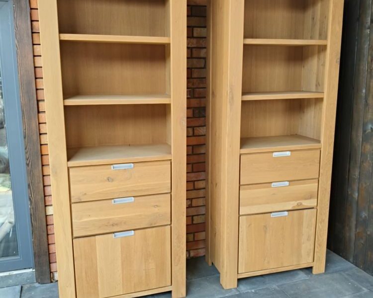 Biblioteka dębowa / meble holenderskie