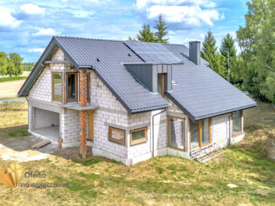 Dom wolnostojący - Motycz | garaż | fotowoltaika
