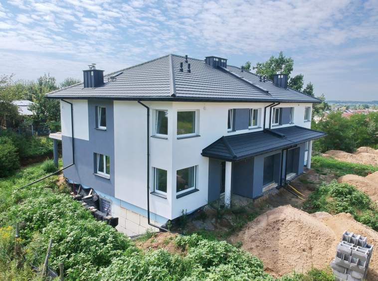 Dom z 2024r. w stanie deweloperskim