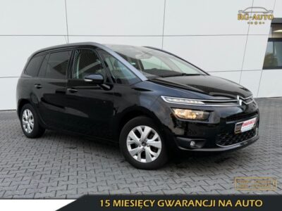 Citroën C4 Grand Picasso 1.6HDI Lift! 15/16 Serwis Oryginał 174Tkm! Piękny! Gwarancja 15mieś!