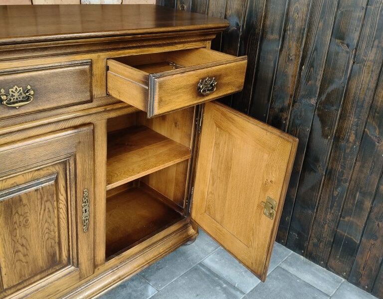 Komoda dębowa , 258 cm. / Meble holenderskie