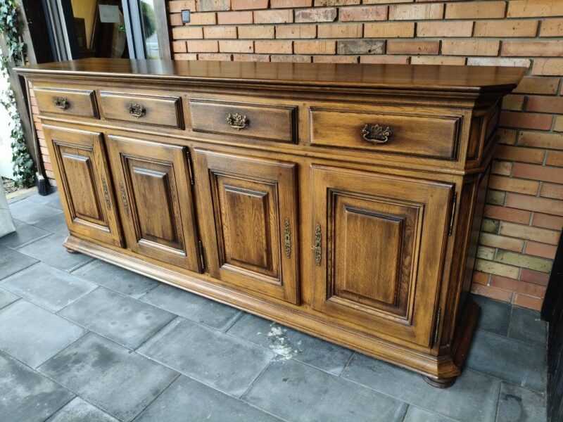 Komoda dębowa , 258 cm. / Meble holenderskie