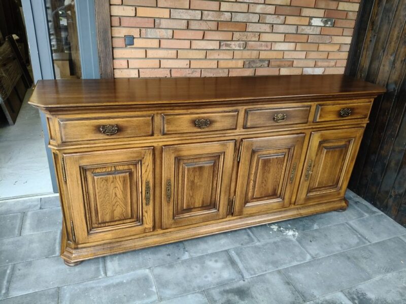 Komoda dębowa , 258 cm. / Meble holenderskie