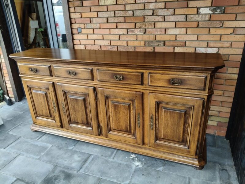 Komoda dębowa , 258 cm. / Meble holenderskie