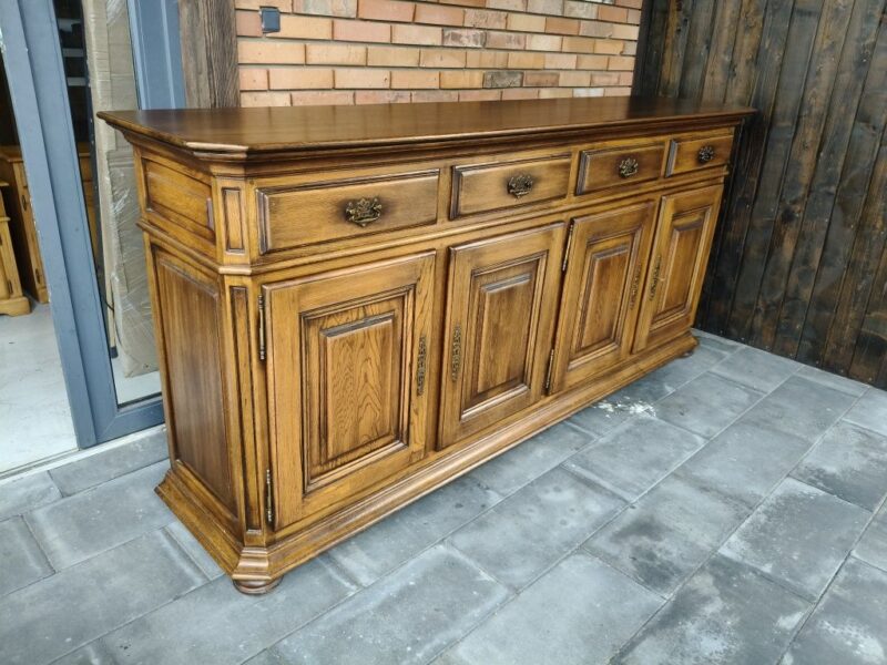 Komoda dębowa , 258 cm. / Meble holenderskie