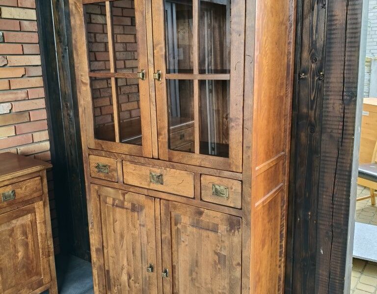 Komoda + witryna kolonialna