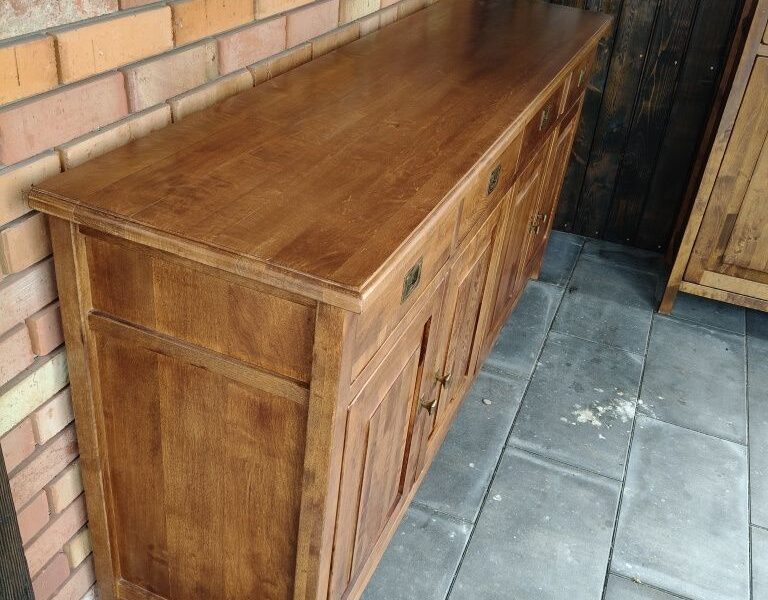 Komoda + witryna kolonialna