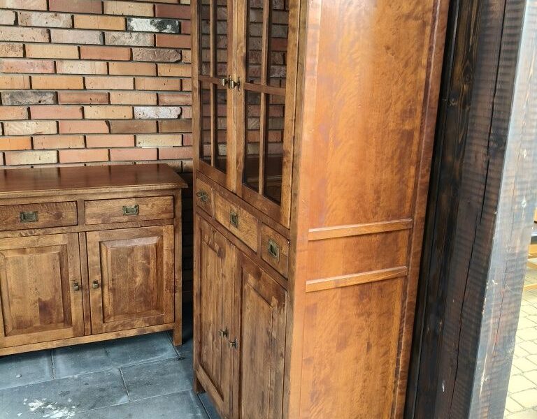 Komoda + witryna kolonialna