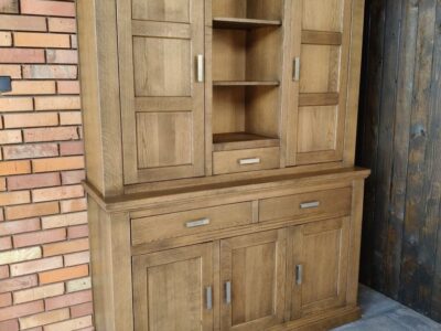 Kredens dębowy/ biblioteka