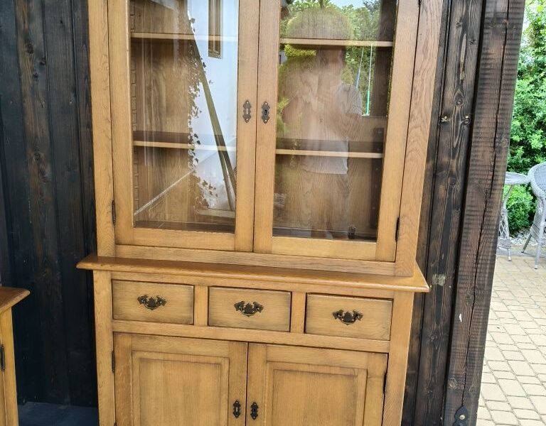 Kredens dębowy + komoda 100% dąb