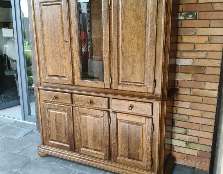 Kredens dębowy/ meble Leszkowice