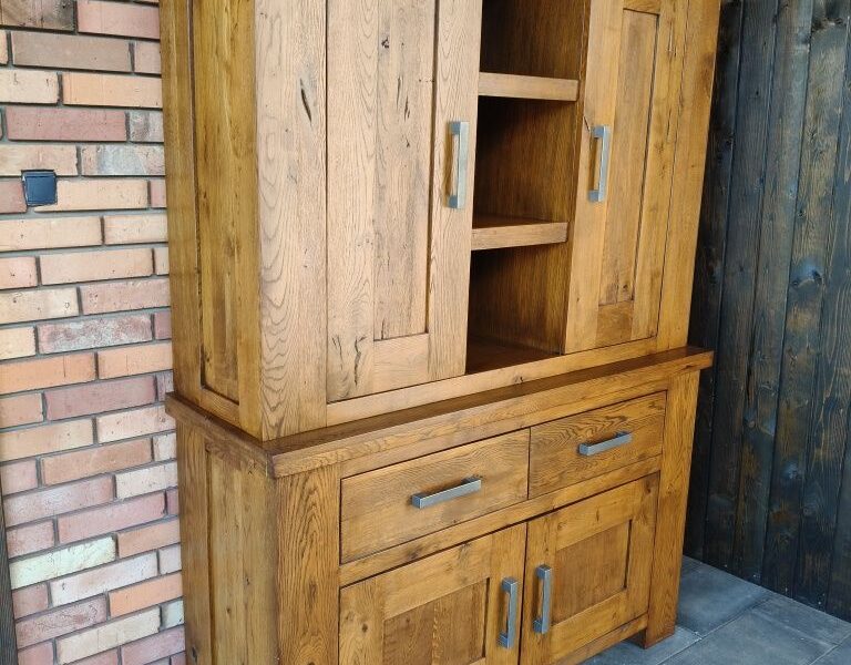 Kredens dębowy / meble Leszkowice