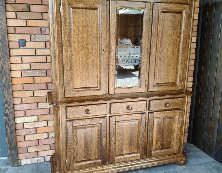 Kredens dębowy/ meble Leszkowice