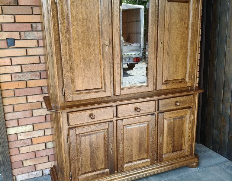 Kredens dębowy/ meble Leszkowice