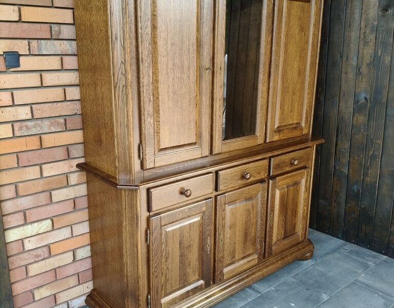 Kredens dębowy/ meble Leszkowice