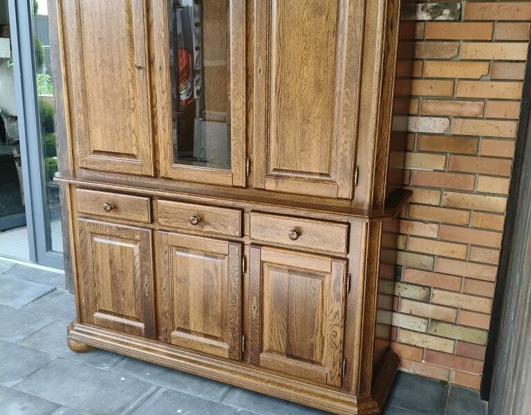 Kredens dębowy/ meble Leszkowice